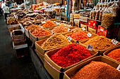 Bangkok - The dry fish market near Tha Thien pier. 